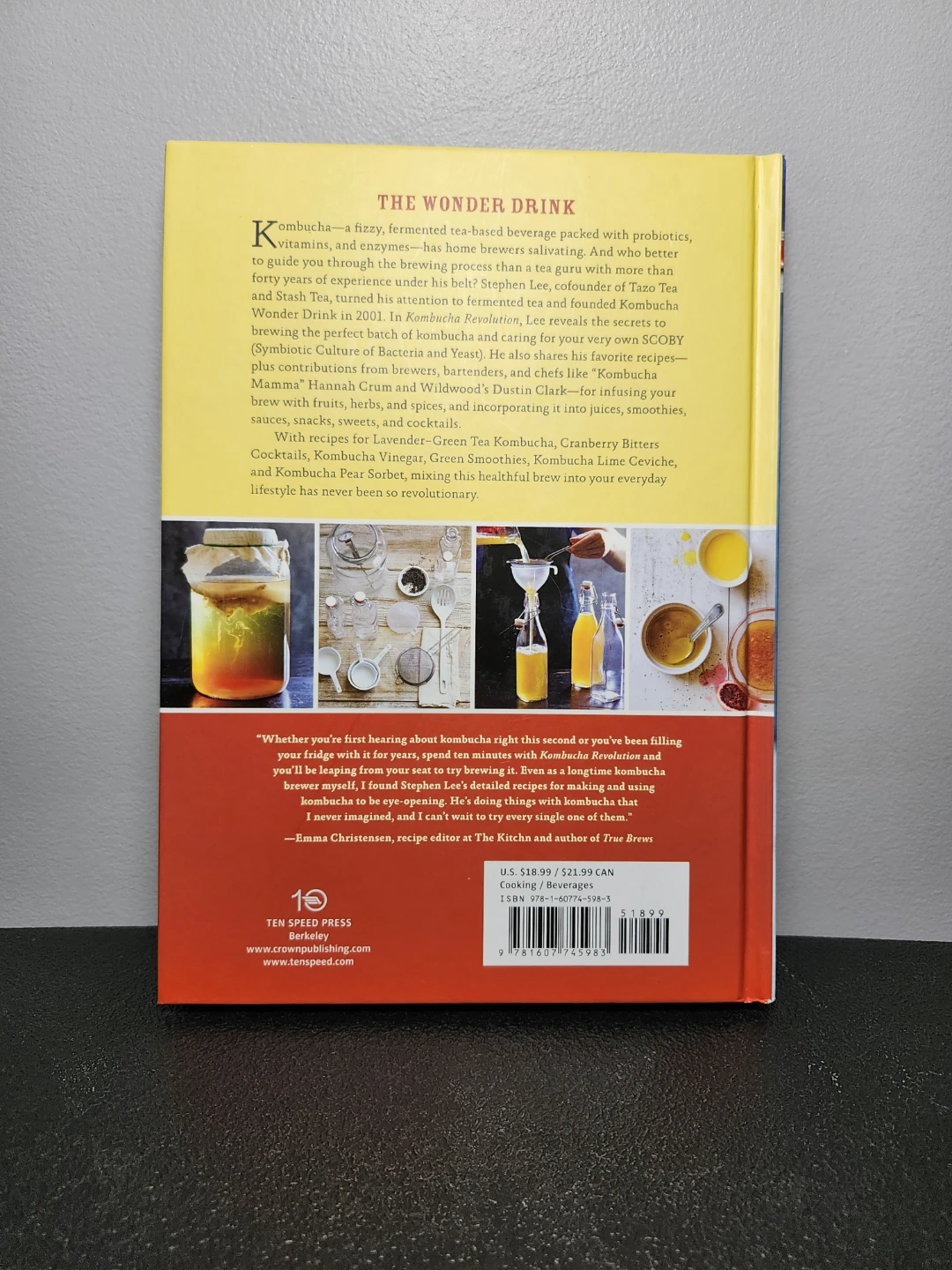 Kombucha Revolution Hardcover book Stephen Lee - photo 2
