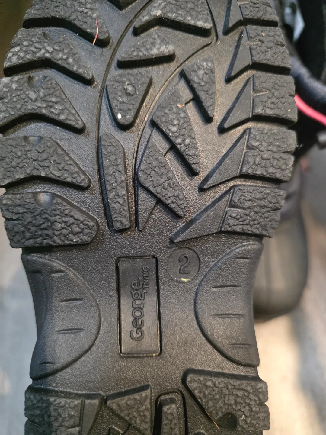 George Black & Pink Winter Boots - Size 2 image indicator(3)