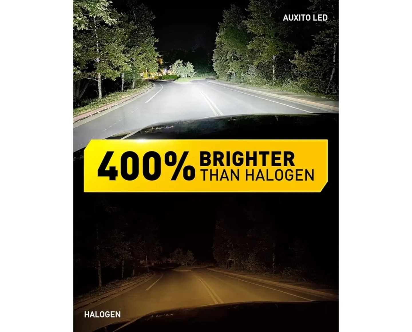 AUXITO 9006 LED Headlight Bulbs image indicator(4)