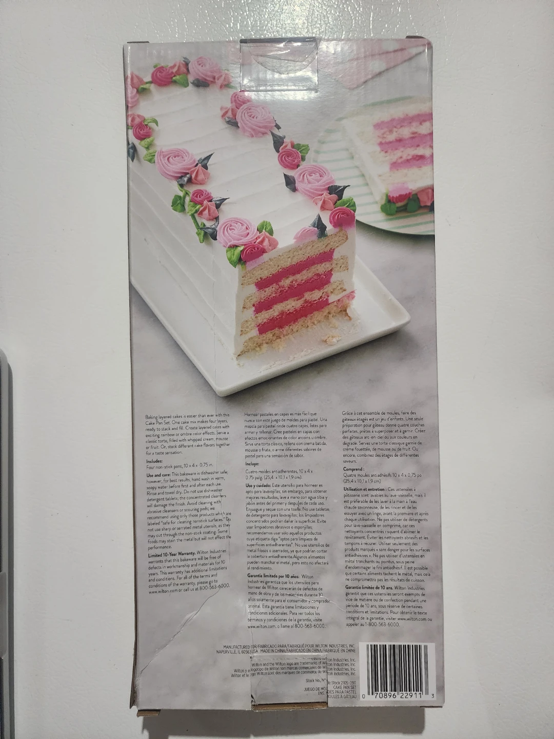 Wilton Cake Layer Mold Set - New in Box - photo 2