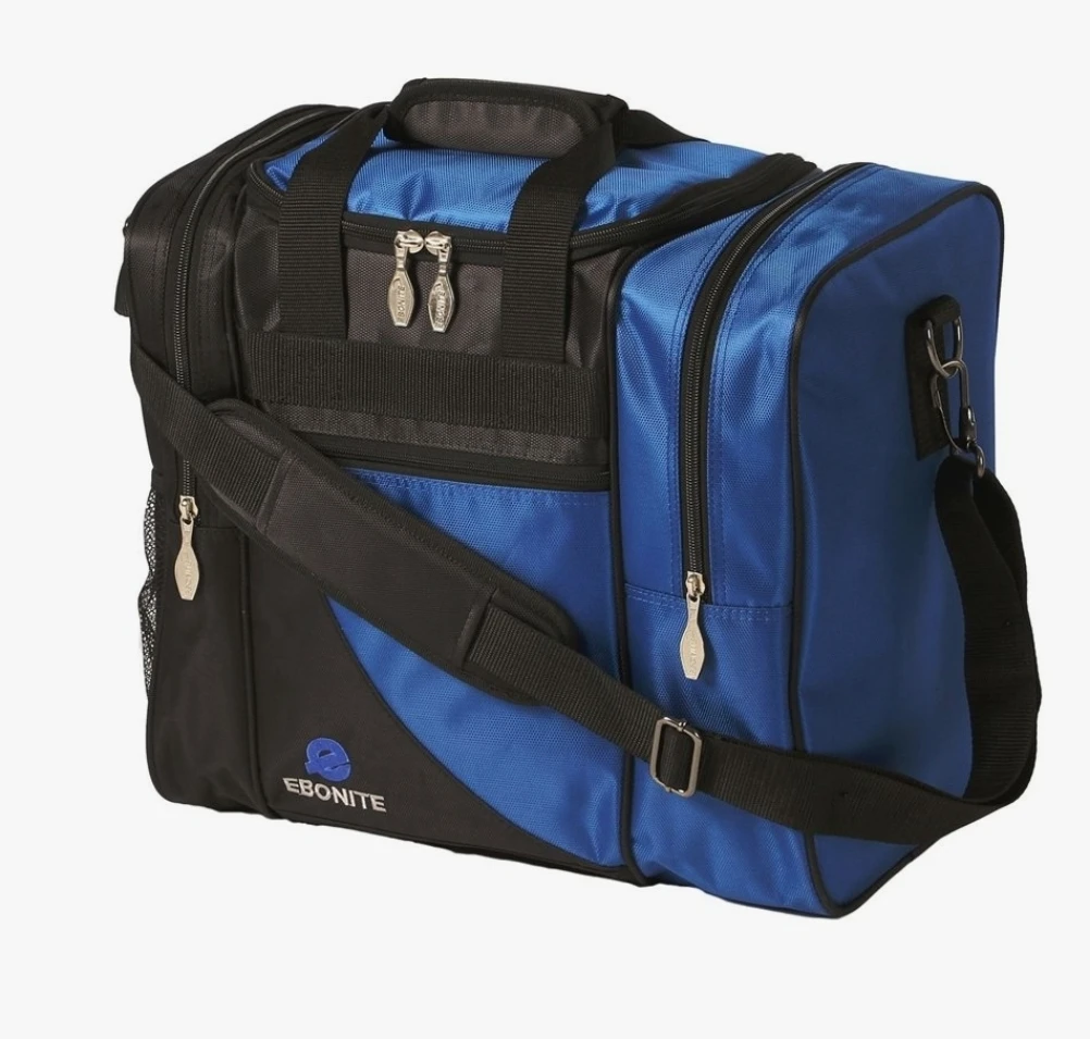 Ebonite Bowling Bag - Blue & Black