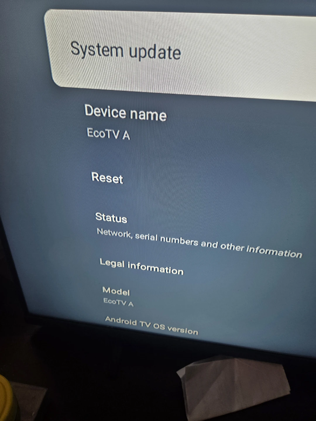 EcoTV A Android TV - photo 2