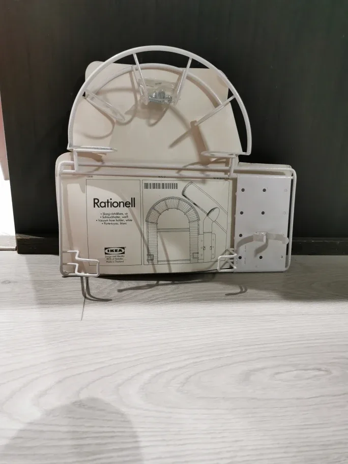 IKEA Rationell Vacuum Hose Holder, White