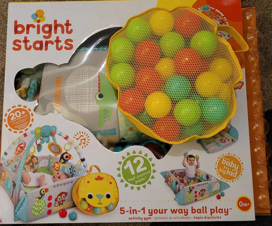 Bright Starts 5-in-1 Play Activity Gym Play mat