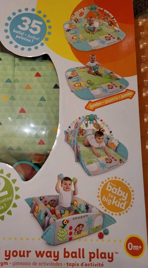 Bright Starts 5-in-1 Play Activity Gym Play mat - photo 3