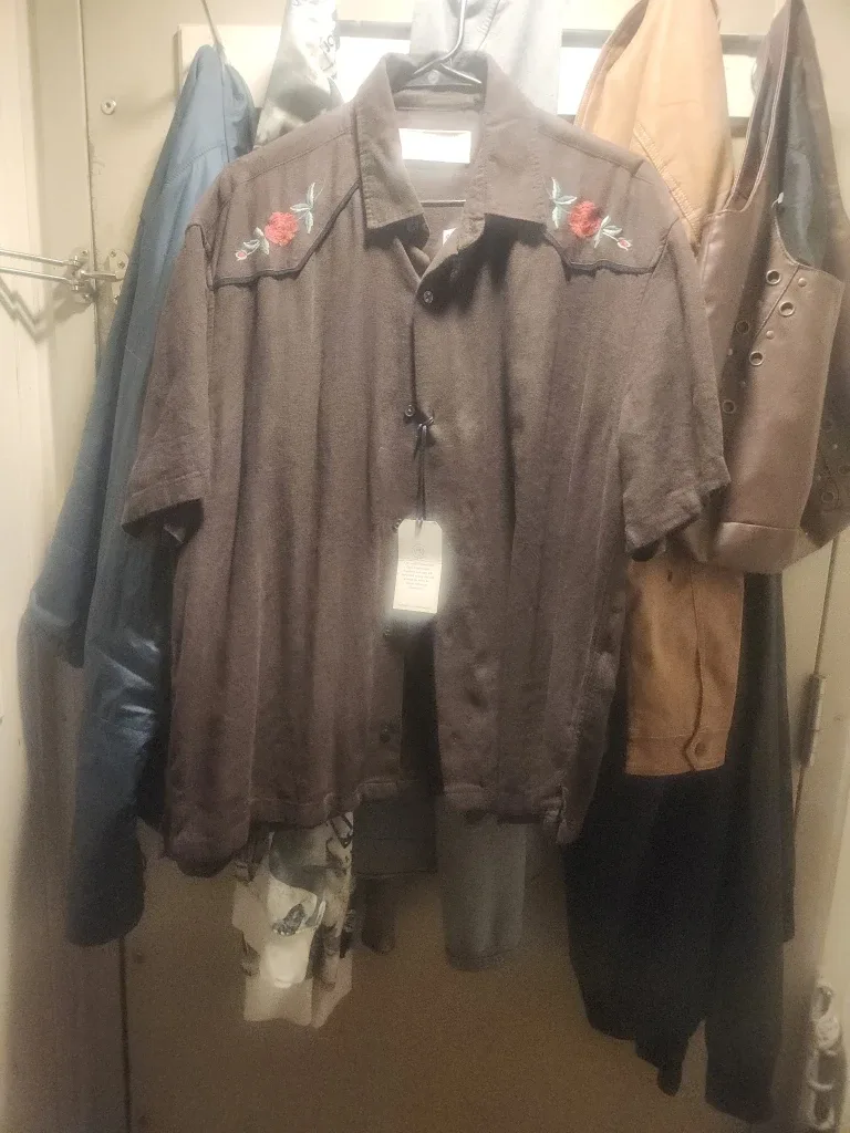 Abercrombie & Fitch Summer Linen Blend Shirt - L