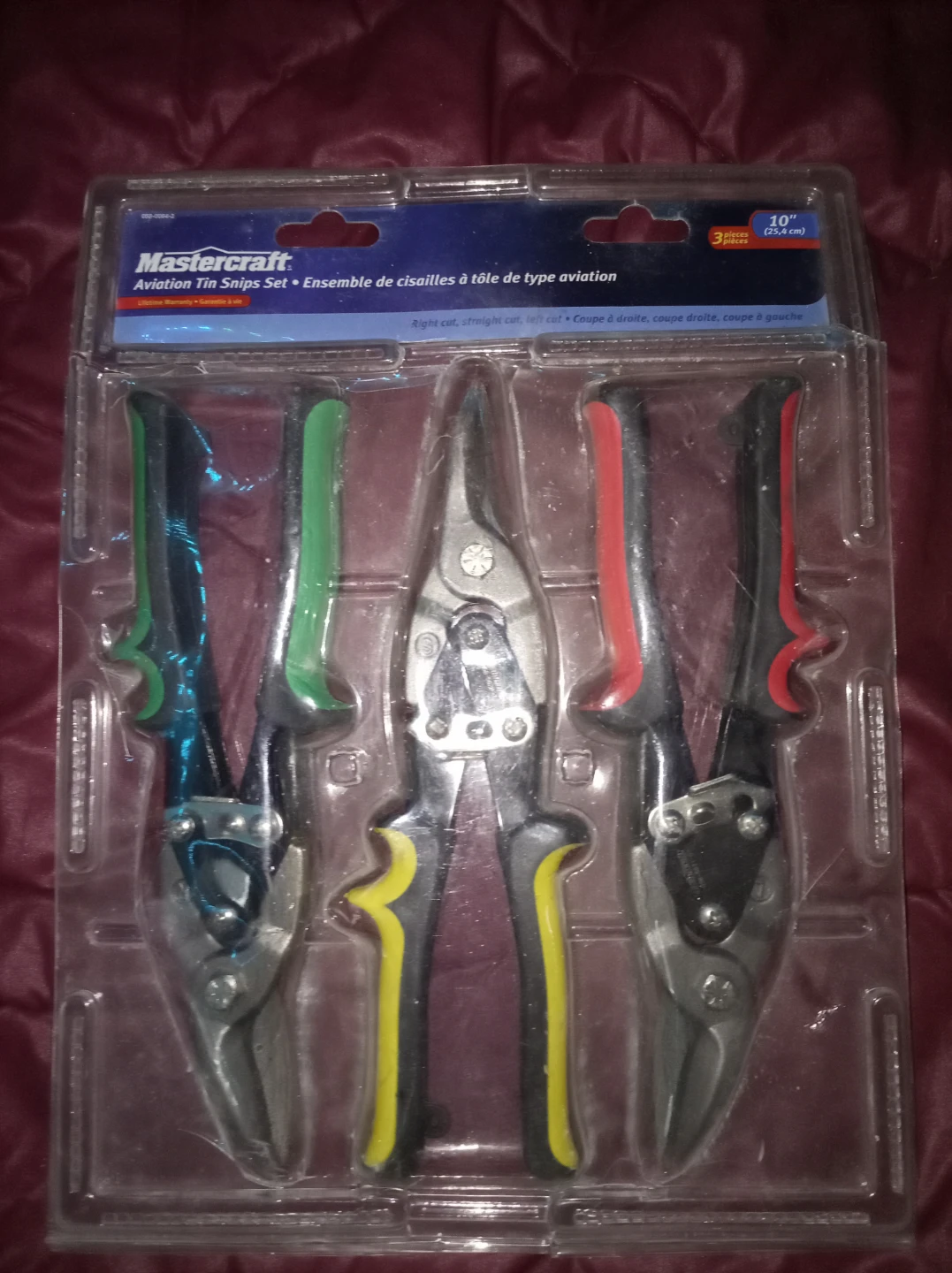 Mastercraft Aviation Tin Snips Set (3-Piece)