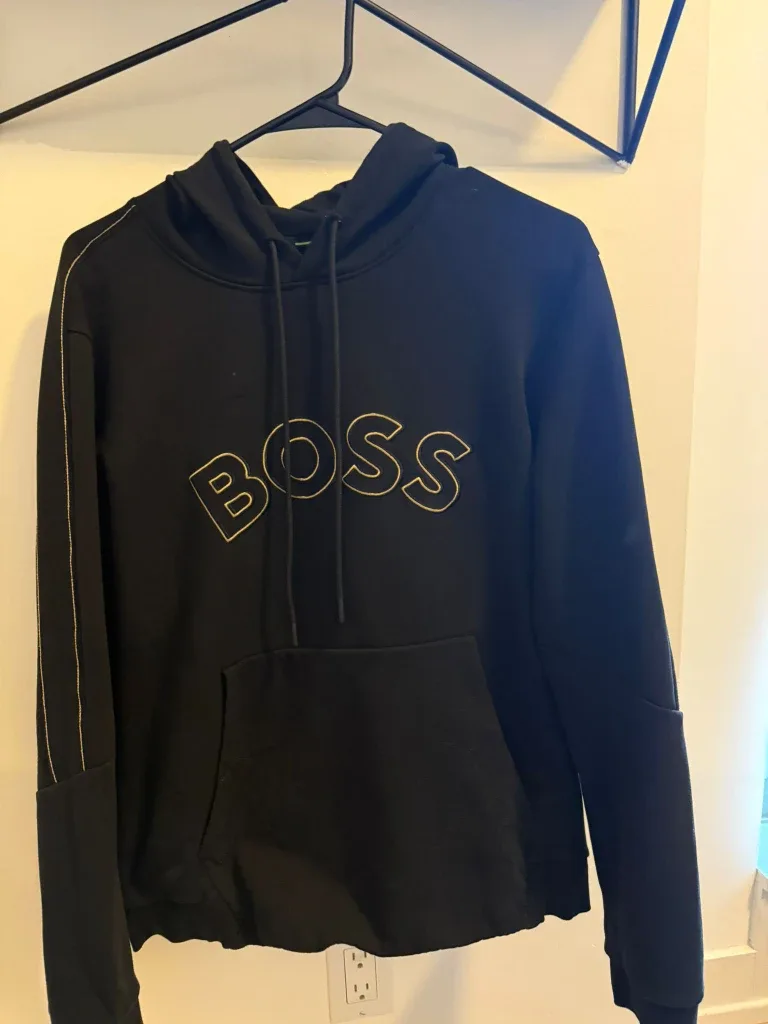 BOSS Black Hoodie - Size M
