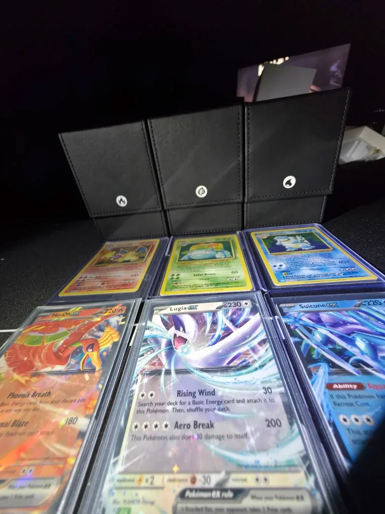 new cards! binder and card lot for sale