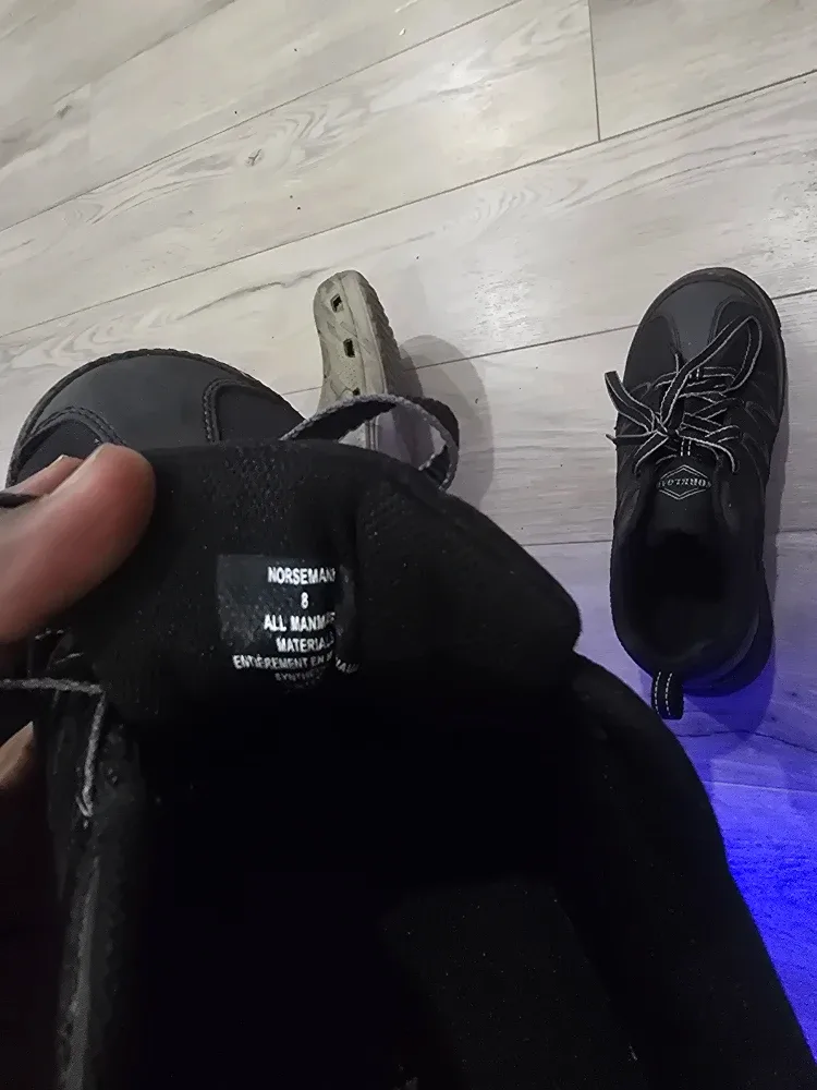 Workload Norseman Size 8 Black Shoes image indicator(3)