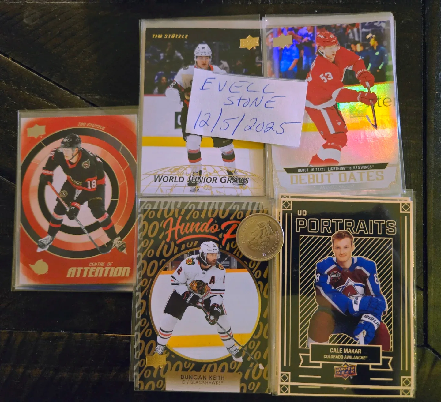 Hockey Cards - Evell Stone Collection image indicator(2)