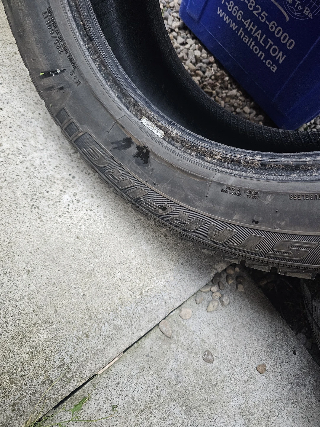 3X225/60/R17 starfire winter tires like new only 3 - photo 2