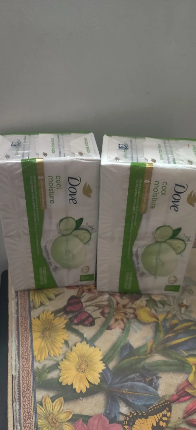 New Dove Cool Moisture Beauty Bar (6 bar x 2