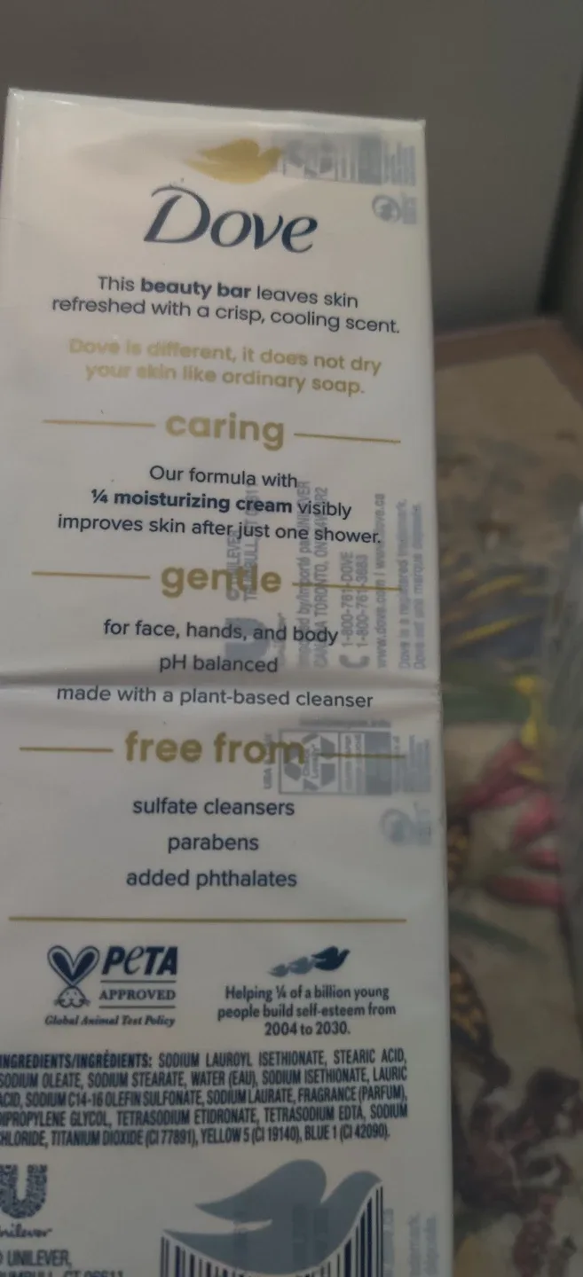 New Dove Cool Moisture Beauty Bar (6 bar x 2 image indicator(4)