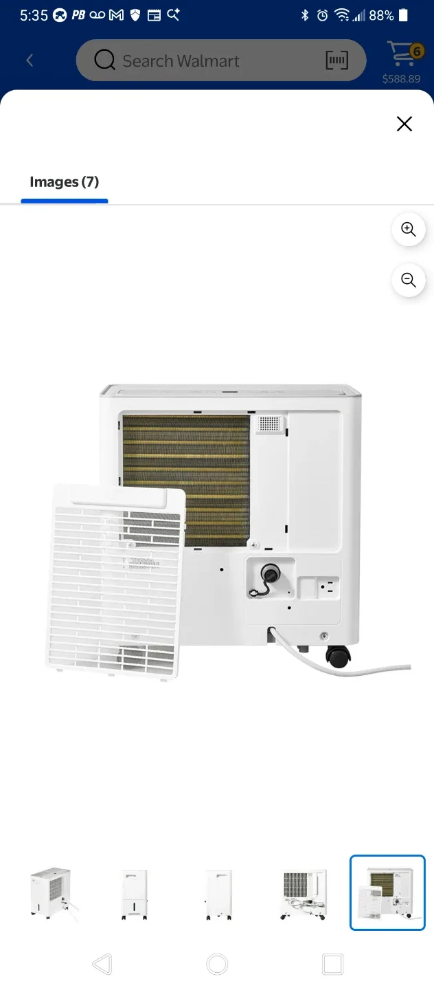 🧡MIDEA 22 PINT DEHUMIDIFIER 1500 SQ. FT. EXCELLENT CONDITION image indicator(10)