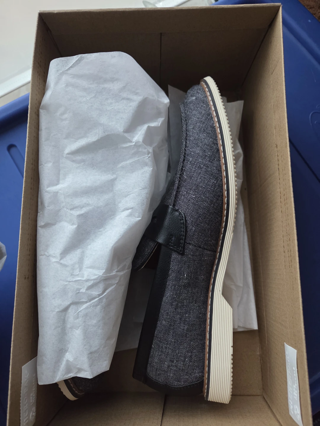 Madden M-Overit Black Canvas Loafer - Size 9