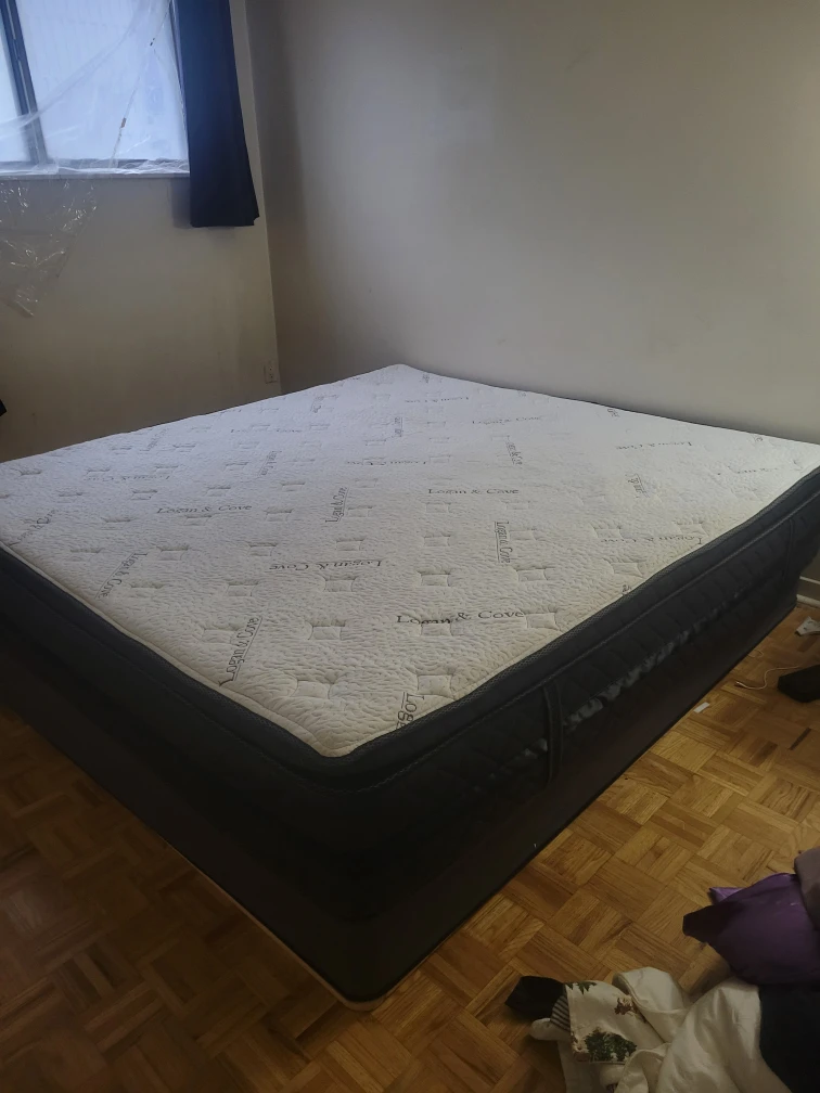 ‼️Move out sale‼️ King Mattress and bed frame #Cleanout