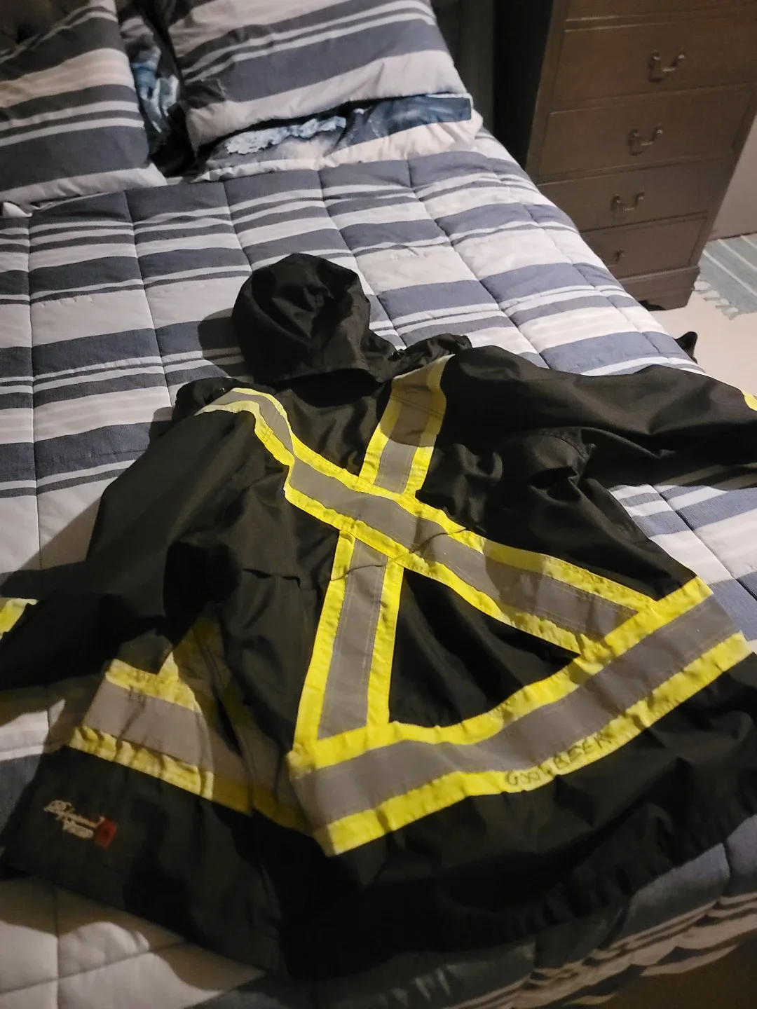 Professional Viking high viz rain Jacket