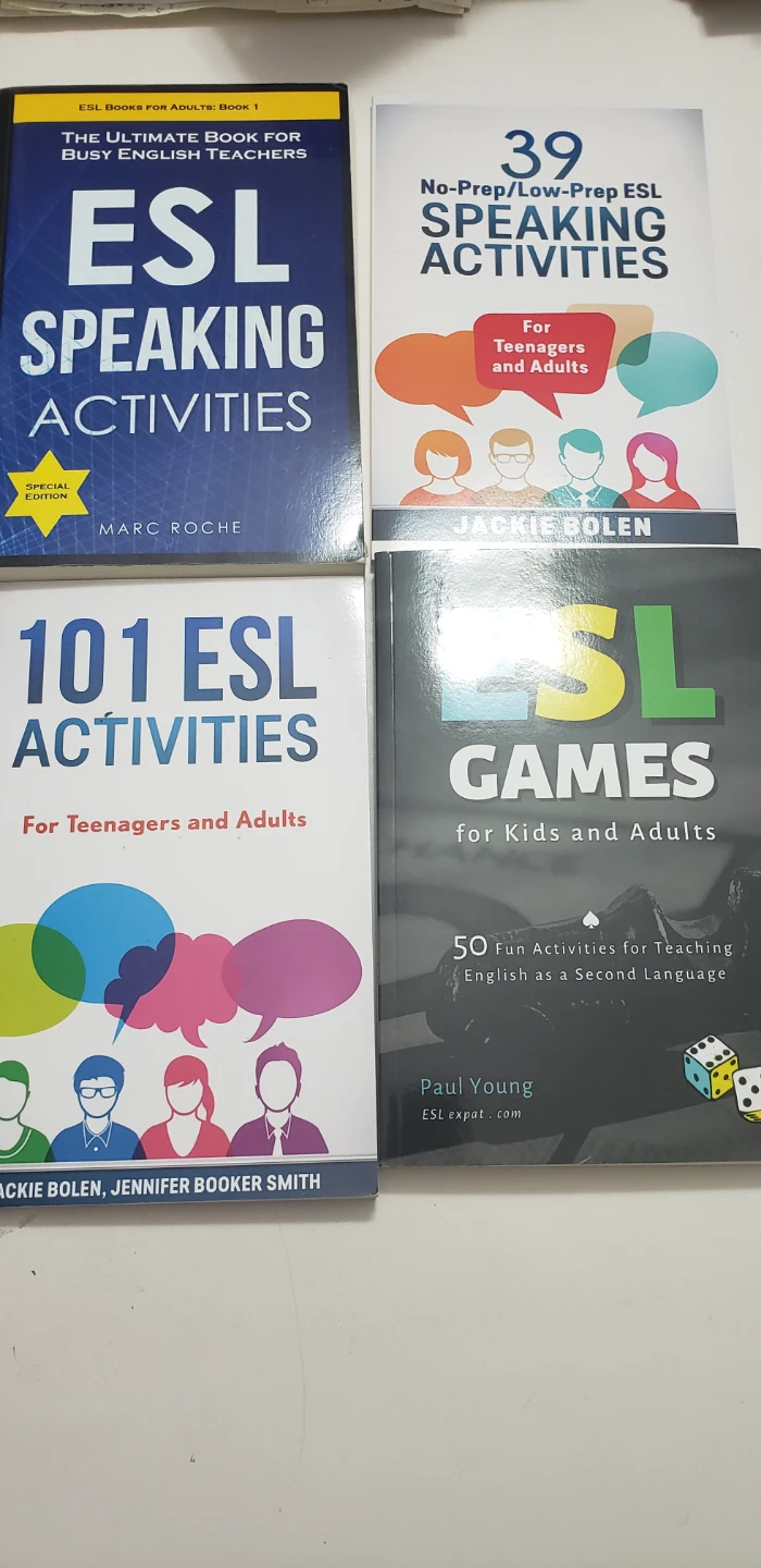 ESL Speaking Activities Books Bundle