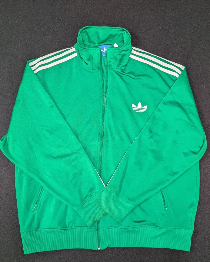 Vintage Adidas Green Track Jacket