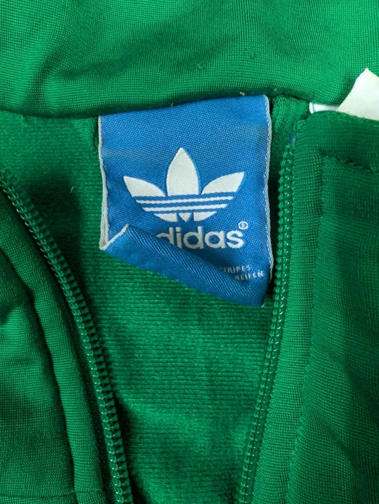 Vintage Adidas Green Track Jacket image indicator(2)