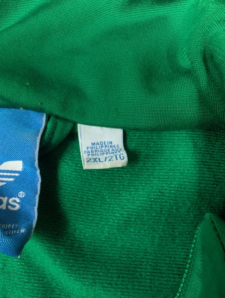 Vintage Adidas Green Track Jacket image indicator(7)