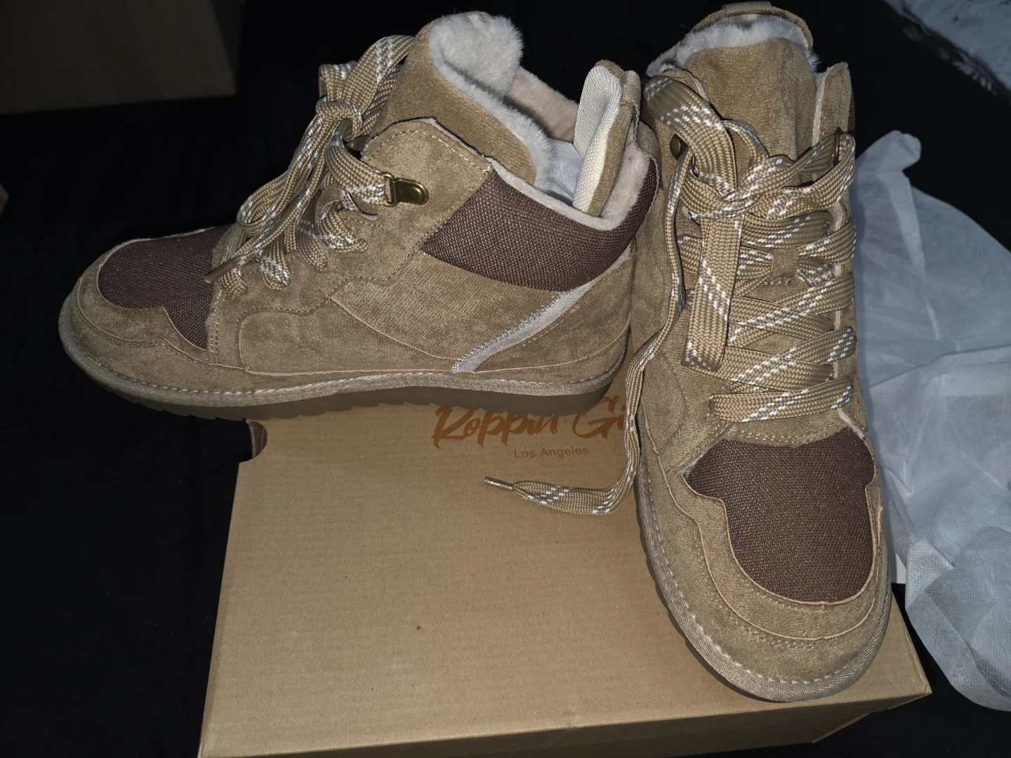 Robbin Girl Los Angeles Brown winter Boots - photo 3