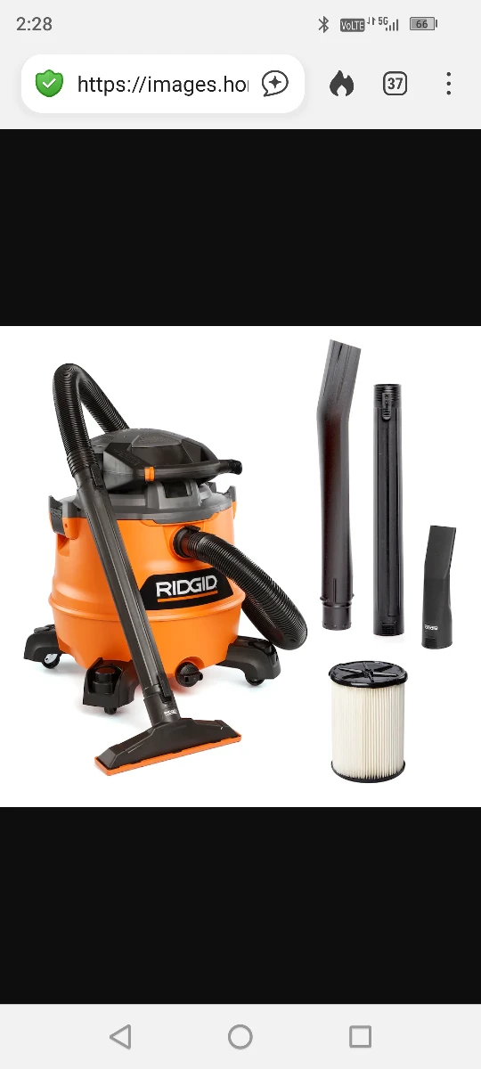 RIDGID 60L (16 Gal) Wet/Dry Vac HD1600 - photo 3