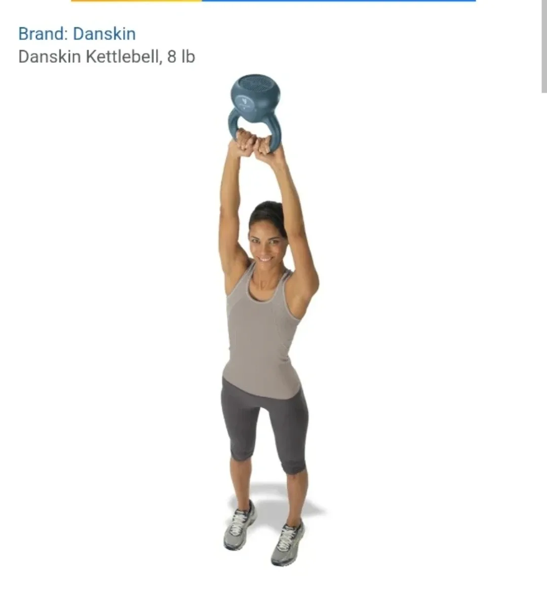 Danskin Kettlebell - 8 lb #Cleanout image indicator(4)