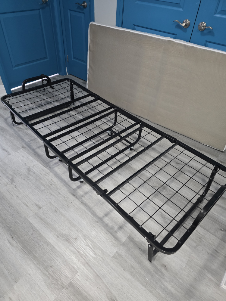 Milliard Folding Bed Frame with Mattress - photo 2