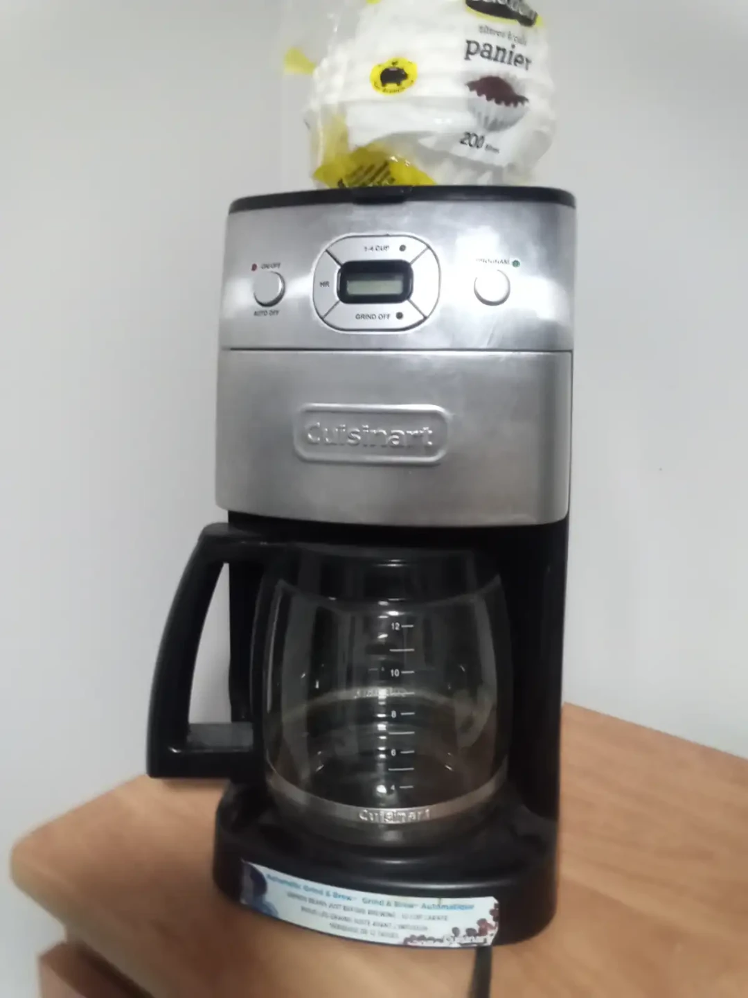 Cuisinart Grind & Brew Automatic Coffee Maker
