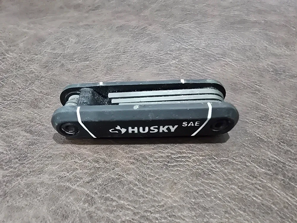 #Cleanout Husky SAE Folding Hex Key Set