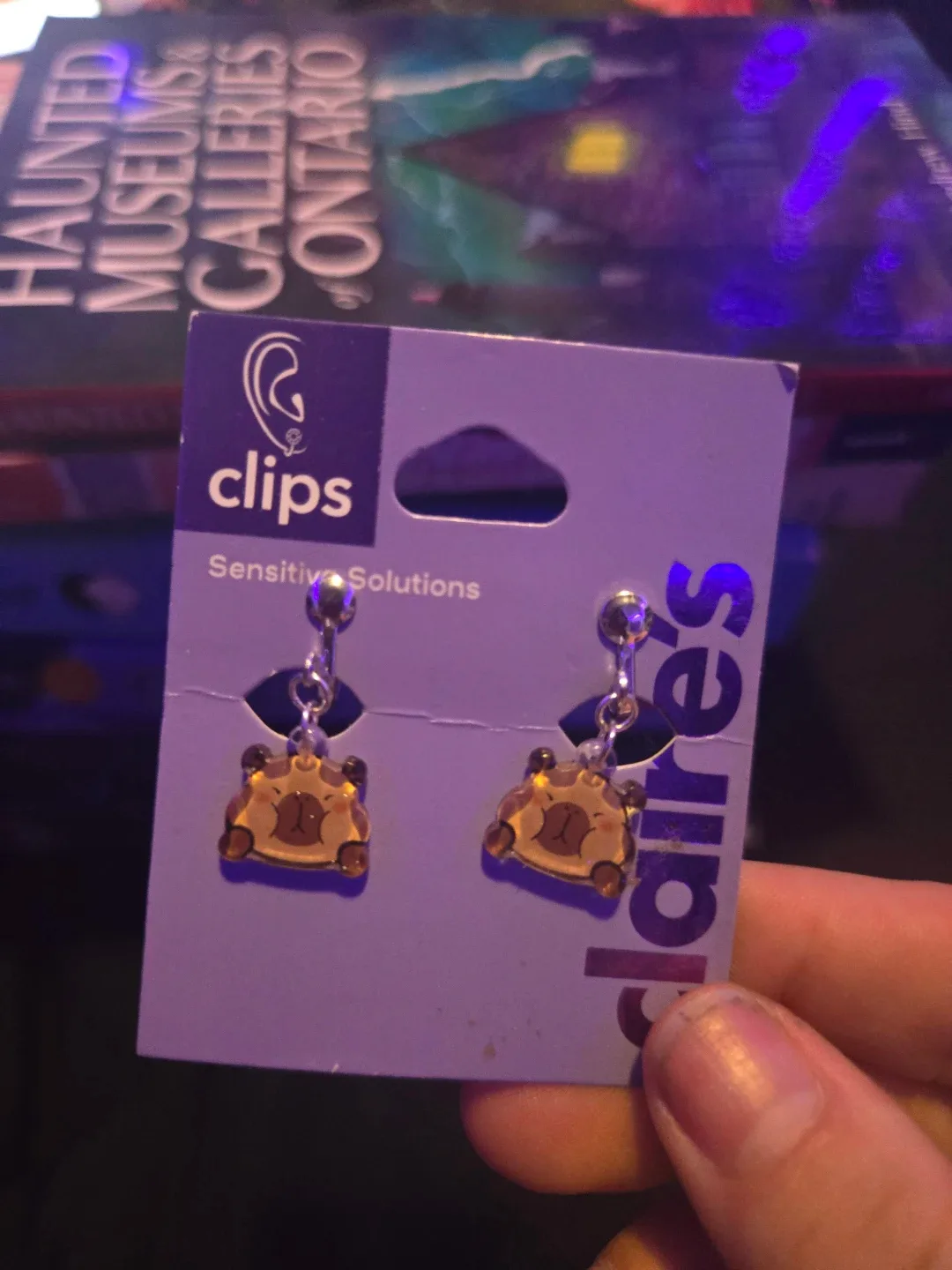 Claire's Clips Dangle Earrings - New