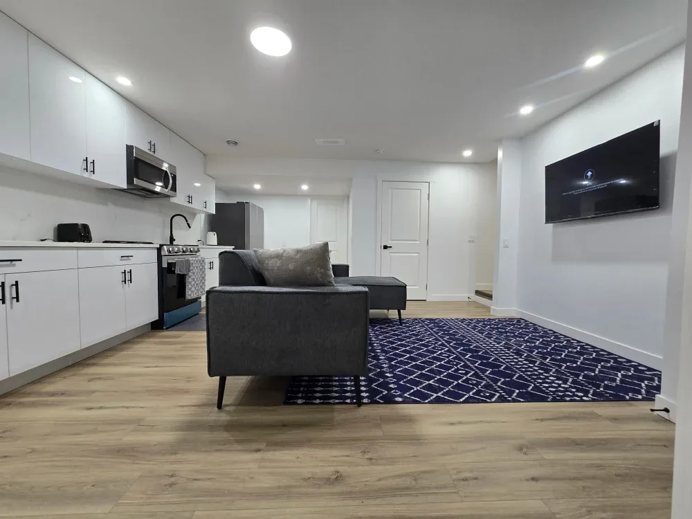 2 Bedrooms Fully Furnished Basement for rent in Chestermere. image indicator(3)