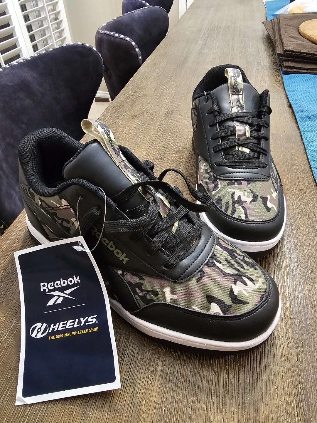 Reebok x Heelys Wheeled Shoes - Size 8