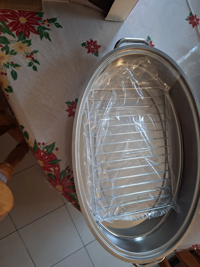 Excel Stainless Steel 3pcs Oval Roaster - New - photo 2