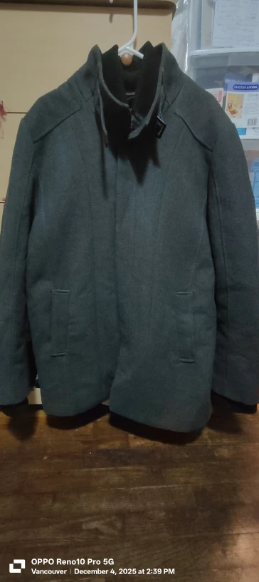 RW&CO. Wool Blend Coat - XL/TG
