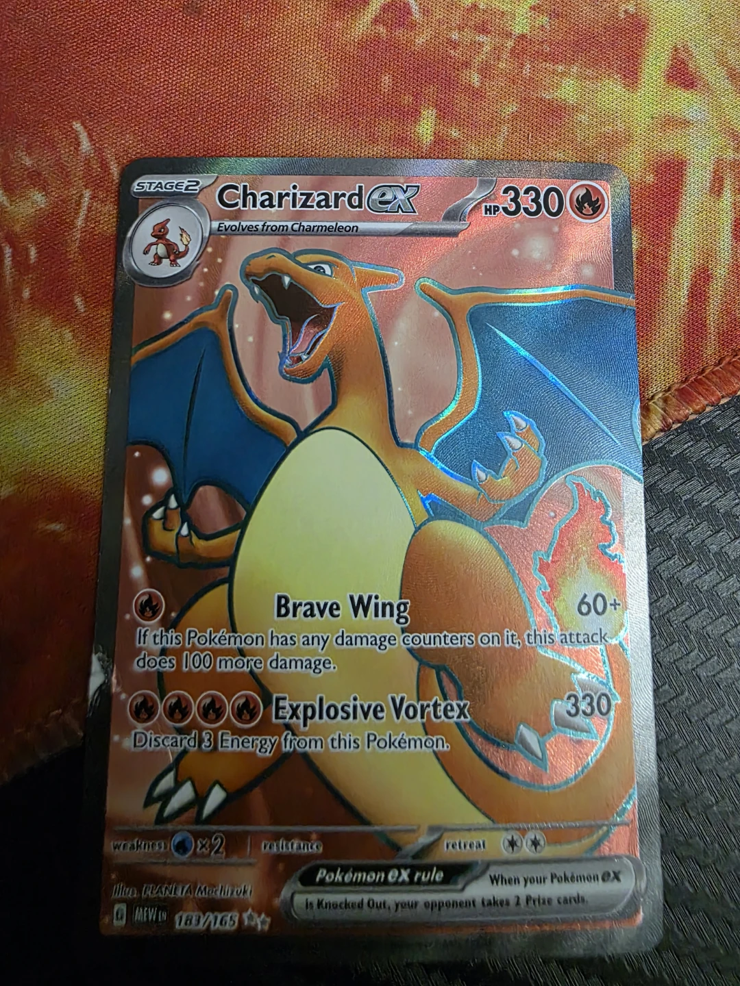 Charizard ex hp330 - photo 2