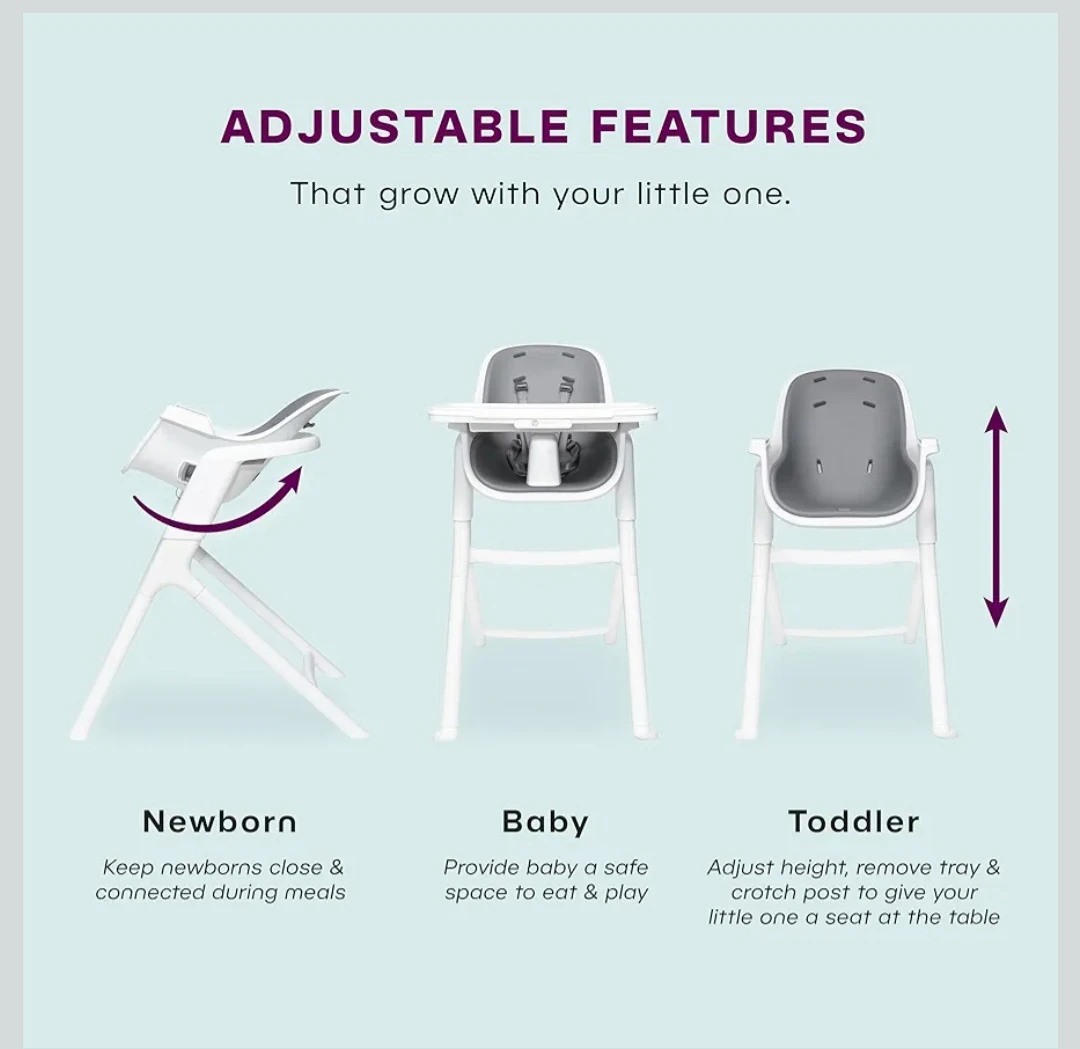 4moms Connect High Chair with Magnetic Tray Table - photo 2