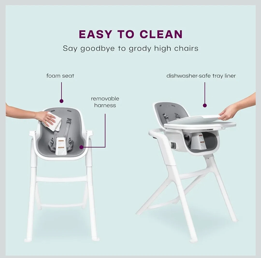 4moms Connect High Chair with Magnetic Tray Table
