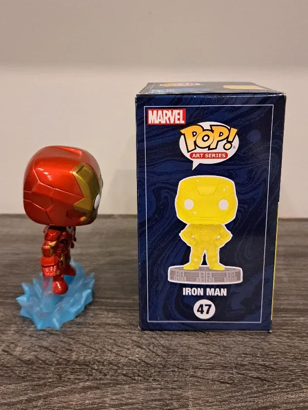 🧤 Iron Man 🧤 Marvel Collections Funko Pop #CleanOut image indicator(4)