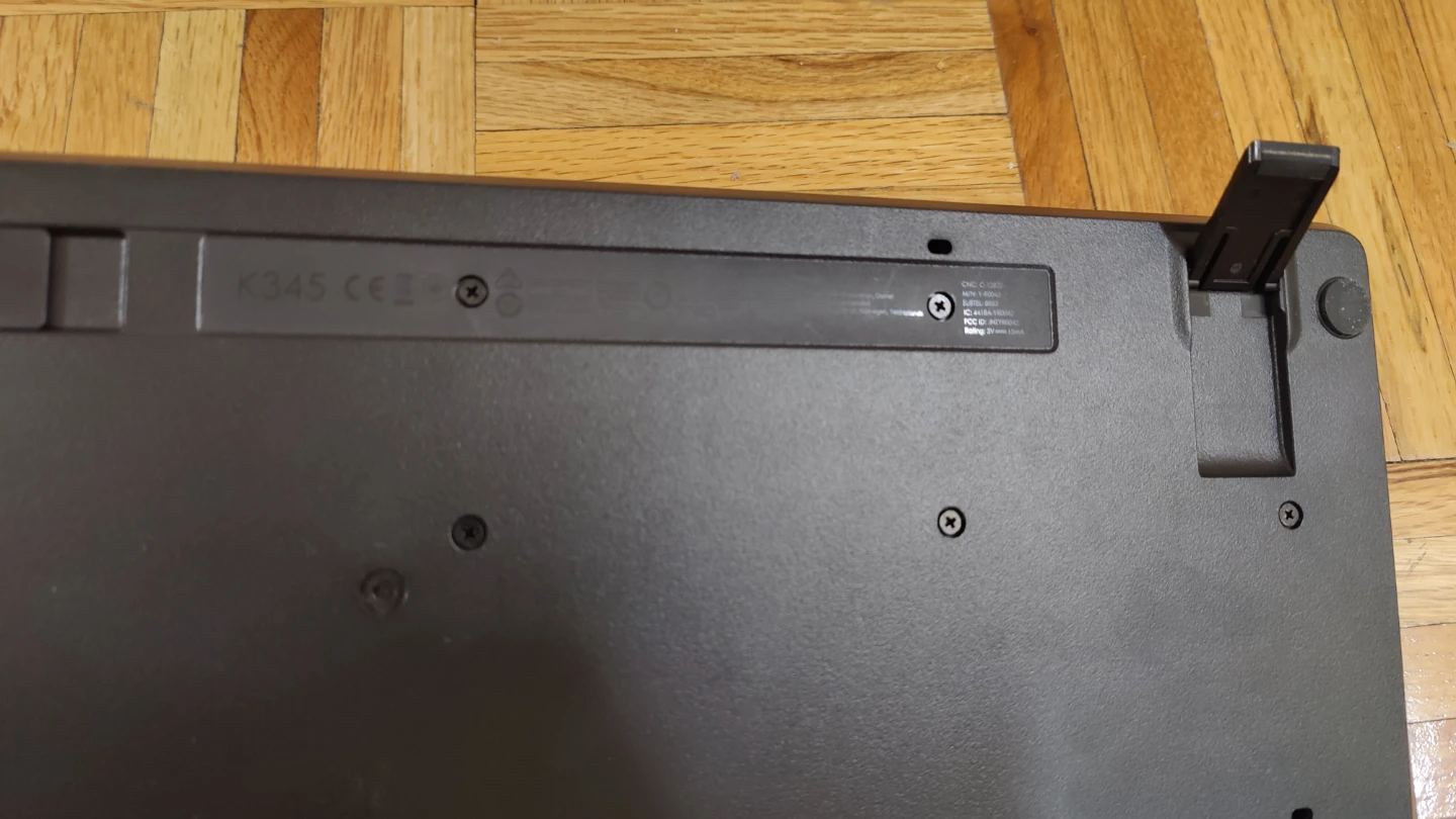 Logitech K345 Wireless Keyboard & Mouse Combo - photo 2