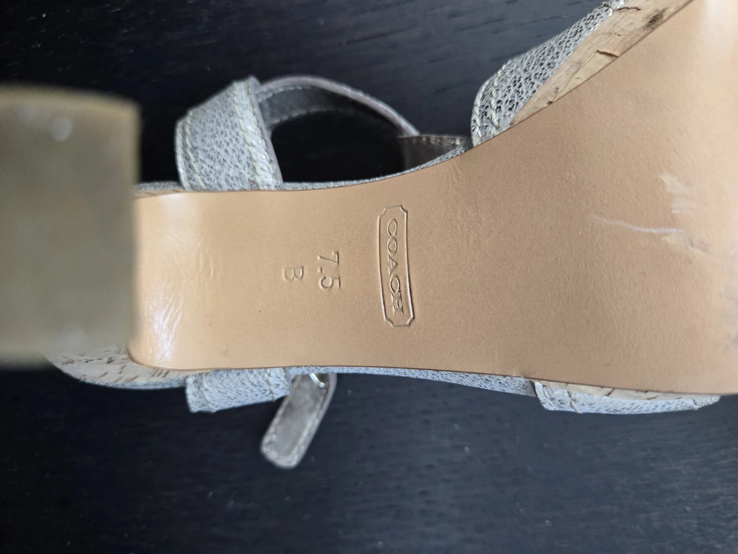Coach Heels Size 7.5 - photo 5