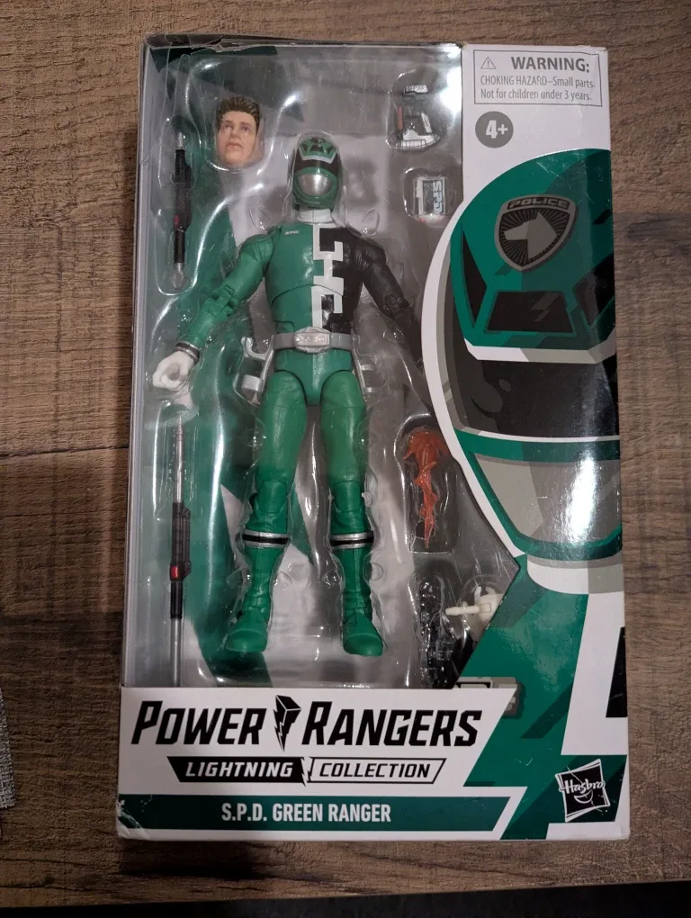 Power rangers SPD Green Ranger action figure
