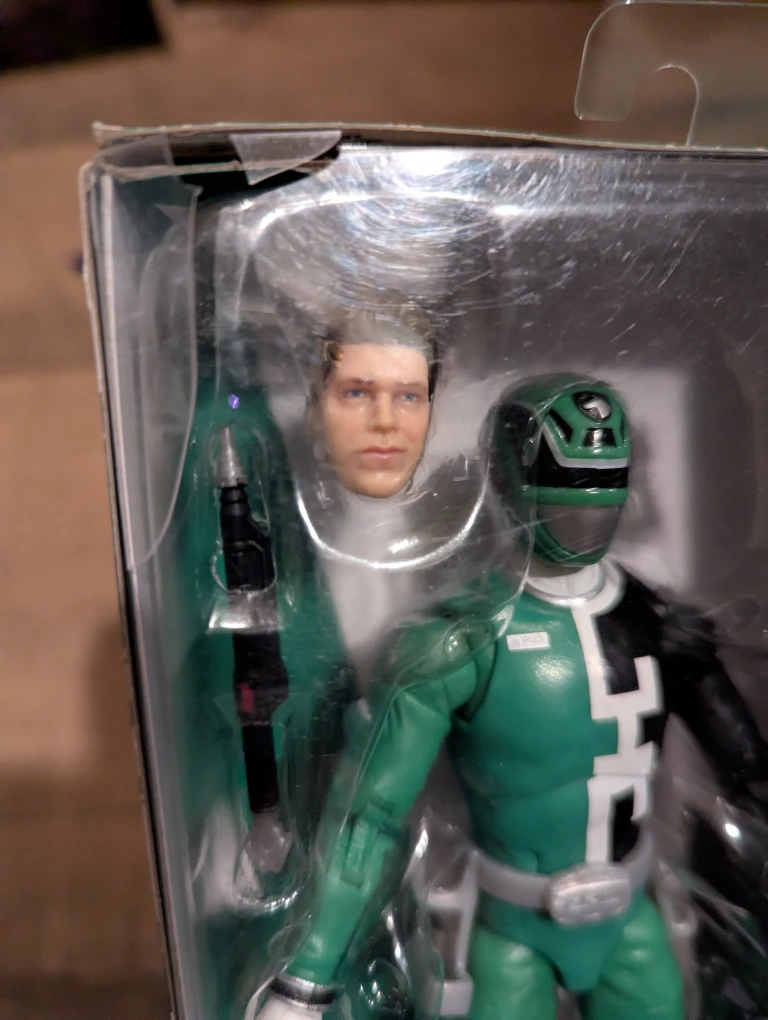 Power rangers SPD Green Ranger action figure - photo 2