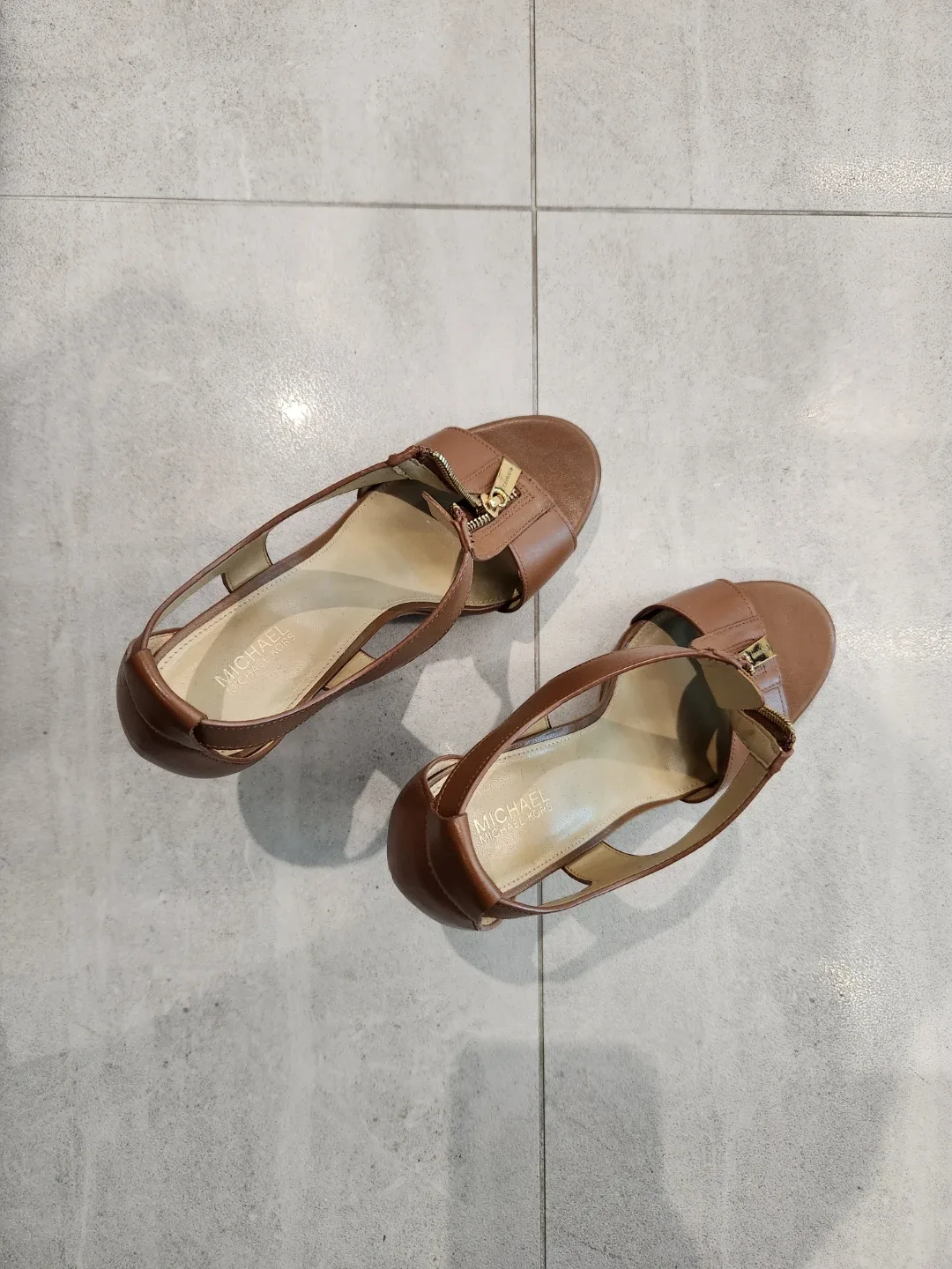 Michael Kors Brown Heels - Size 8M