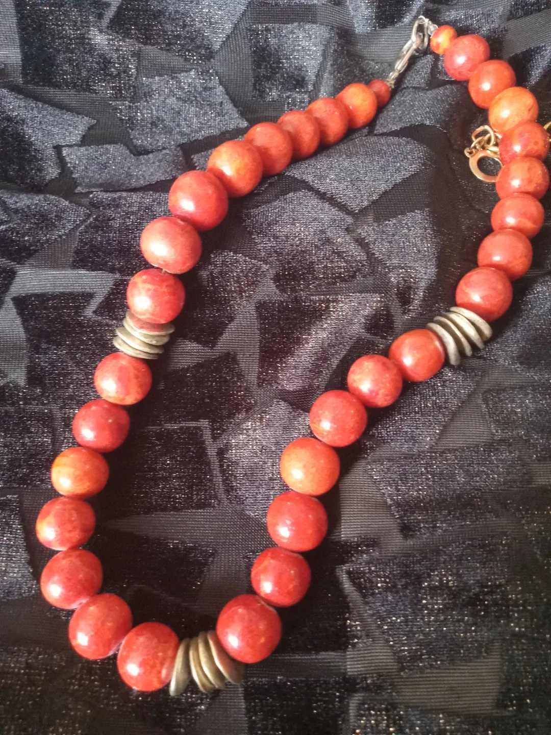 Necklace Bundle - Red Beaded & Chain image indicator(9)