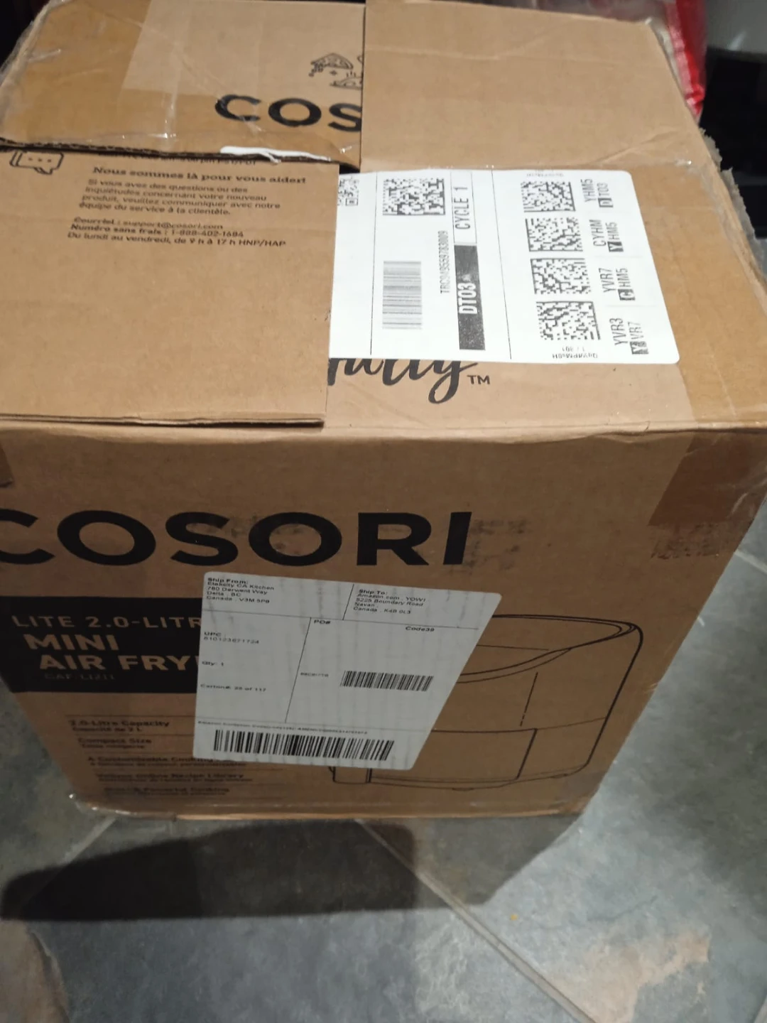 Cosori Lite 2.0-Liter Mini Air Fryer -  New! - photo 3