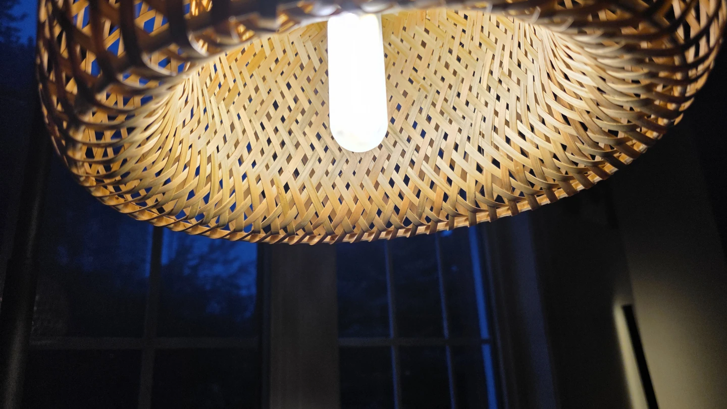 Wicker Style Standing Lamp (bamboo shade) - photo 4