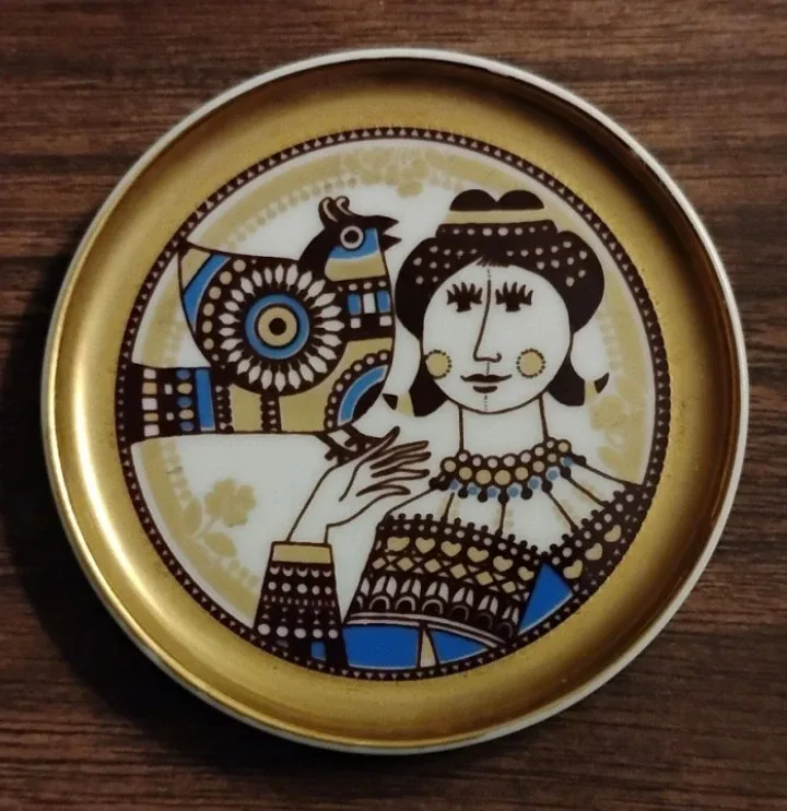 3" Mosa Decorative Plate